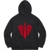 Supreme Supreme The Great China Wall Sword Hooded Sweatshirt (FW22) - Black
