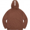 Supreme Brim Zip Up Hooded Sweatshirt (FW22) - Dark Brown