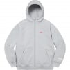 Supreme WINDSTOPPER Zip Up Hooded Sweatshirt (FW22) - Light Grey