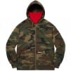 Supreme Double Hood Facemask Zip Up Hooded Sweatshirt (FW22) - Woodland Camo
