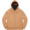 Supreme Double Hood Facemask Zip Up Hooded Sweatshirt (FW22) - Light Brown