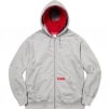 Supreme Double Hood Facemask Zip Up Hooded Sweatshirt (FW22) - Heather Grey