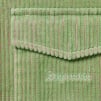 Supreme 2-Tone Corduroy Zip Up Shirt (SS23) - Green