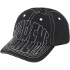 Supreme Visor Stitch 6-Panel (SS23) - Black