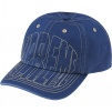 Supreme Visor Stitch 6-Panel (SS23) - Light Navy