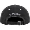 Supreme Visor Stitch 6-Panel (SS23) - Black