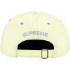 Supreme Visor Stitch 6-Panel (SS23) - Light Yellow