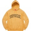 Supreme Glitter Arc Hooded Sweatshirt (SS23) - Gold