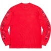 Supreme AOI Icons L S Top (SS23) - Washed Red