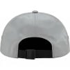 Supreme Leather Patch 6-Panel (SS23) - Grey
