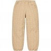 Supreme Repeat Stitch Track Pant (SS23) - Tan