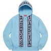Supreme Roman Zip Up Hooded Sweatshirt (SS23) - Light Blue