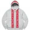 Supreme Roman Zip Up Hooded Sweatshirt (SS23) - Heather Grey