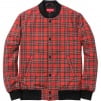 Supreme Plaid Bomber (FW13)