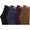 Supreme Plaid Cord 5-Pocket Pant (FW14)