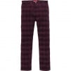 Supreme Plaid Cord 5-Pocket Pant (FW14)