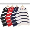 Supreme Striped Raglan Crewneck (FW15)