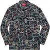 Supreme Broken Paisley Flannel Zip Up Shirt (FW16)