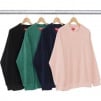 Supreme Velour Crewneck (FW16)