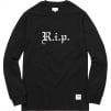 Supreme R.i.p. L S Tee (FW16)
