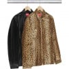 Supreme Cheetah Pile Zip Up Shirt (FW17)