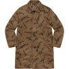 Supreme Script Logos Wool Overcoat (FW20)