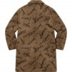 Supreme Script Logos Wool Overcoat (FW20)