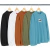 Supreme Woven Label L S Top (FW20)