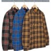 Supreme Quilted Plaid Flannel Shirt (FW21)