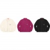 Supreme Contrast Stitch Button Up Sweater (FW22) - $168