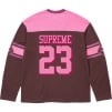 Supreme Bumblebee L S Football Top (FW23) - Brown