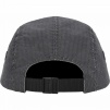 Supreme Distressed Ripstop Camp Cap (FW23) - Black