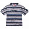 Supreme Dyed Stripe S S Top (FW23) - Black