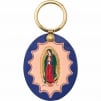 Supreme Guadalupe Leather Keychain (FW23) - Blue
