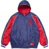 Supreme Hooded Warm Up Pullover (FW23) - Navy