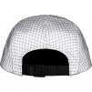 Supreme Micro Quilted Camp Cap (FW23) - Reflective