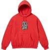 Supreme Neil Blender Mosaic Hooded Sweatshirt (FW23) - Burnt Red