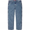 Supreme Snap-Off Baggy Jean (FW23) - Washed Blue