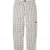 Supreme Supreme Dickies Double Knee Baggy Jean (FW23) - White Plaid