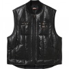 Supreme Supreme Dickies Leather Work Vest (FW23) - Black