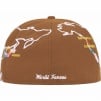 Supreme Worldwide Box Logo New Era (FW23) - Brown