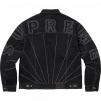 Supreme Radial Embroidered Denim Trucker Jacket (FW23)