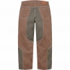 Supreme 2-Tone Paneled Baggy Jean (FW24) - Brown