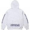 Supreme Collegiate Sleeve Hooded Sweatshirt (FW24) - Ash Grey