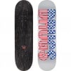 Supreme Drugs Skateboard (FW24) - Silver - 8.375" x 32.125"
