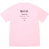 Supreme M.O.P. Tee (FW24) - Light Pink