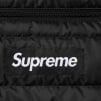 Supreme Micro Down Half Zip Hooded Pullover (FW24) - Black