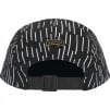 Supreme Military Camp Cap (FW24) - Black Raindrop