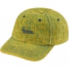 Supreme Needle Punch Denim 6-Panel (FW24) - Washed Yellow