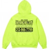 Supreme On God Hooded Sweatshirt (FW24) - Bright Yellow